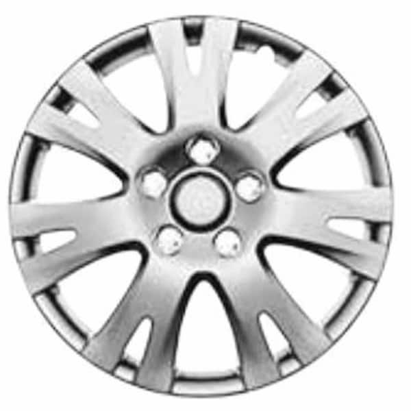 Coast2Coast 16", 7 Split Spoke, Silver, Plastic, Set Of 4, Bolt On IWC103216S - main